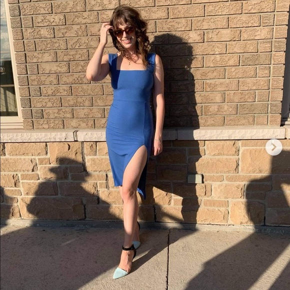 Reformation Dresses & Skirts - Reformation Cassi dress in color “dusk”. Sold out in this size online.